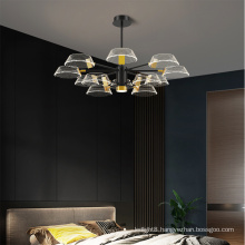 New design Customized Indoor Hotel Modern Decoration 36w 54w 72w 108w 128w LED Pendant Light